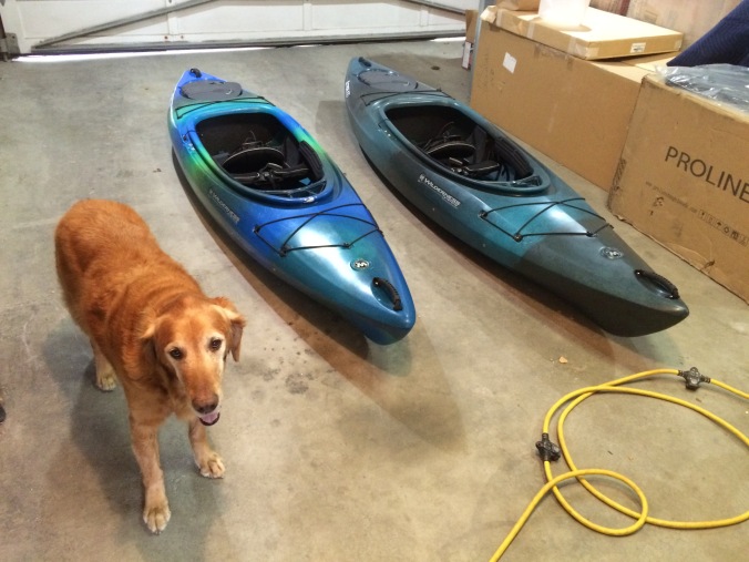 We picked up two kayaks to enjoy the nearby water of the Provo River, Deer Creek, and Jordanelle Reservoir.